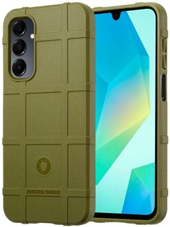 Imoshion Rugged Shield Backcover voor de Samsung Galaxy A16 - Donkergroen