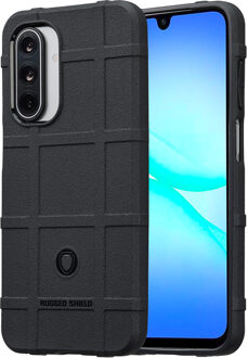 Imoshion Rugged Shield Backcover voor de Samsung Galaxy A17 - Zwart