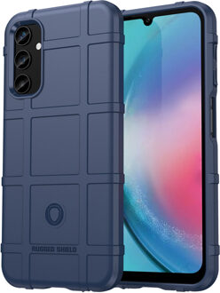 Imoshion Rugged Shield Backcover voor de Samsung Galaxy A25 (5G) - Donkerblauw