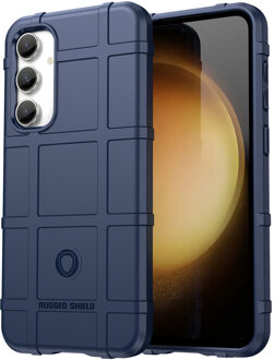 Imoshion Rugged Shield Backcover voor de Samsung Galaxy S23 FE - Donkerblauw