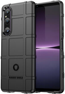 Imoshion Rugged Shield Backcover voor de Sony Xperia 1 V - Zwart