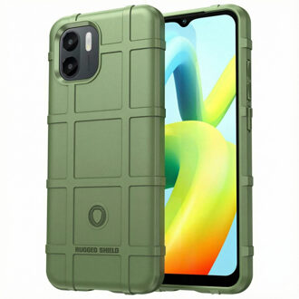Imoshion Rugged Shield Backcover voor de Xiaomi Redmi A1 / A2 - Donkergroen
