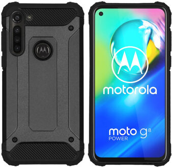 Imoshion Rugged Xtreme Backcover Motorola Moto G8 Power hoesje - Zwart