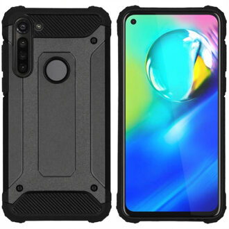 Imoshion Rugged Xtreme Backcover Motorola Moto G8 Power hoesje - Zwart