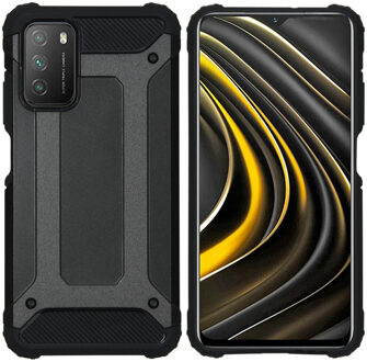 Imoshion Rugged Xtreme Backcover Xiaomi Poco M3 hoesje - Zwart