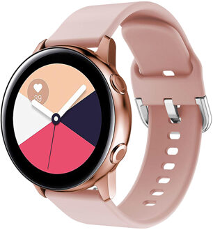 Imoshion Samsung Galaxy Watch bandje 40mm - Samsung Galaxy Watch Active 2 42mm / 44mm - iMoshion Siliconen Smartwatch bandje - Roze