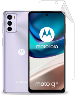 Imoshion Screenprotector Folie 3 pack voor de Motorola Moto G42 Transparant
