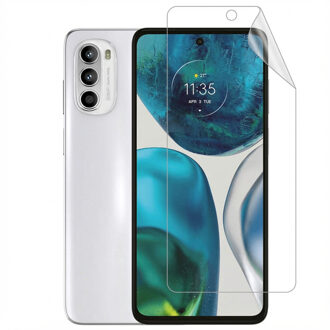 Imoshion Screenprotector Folie 3 pack voor de Motorola Moto G52 / G82 Transparant