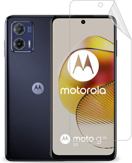 Imoshion Screenprotector Folie 3 pack voor de Motorola Moto G73 Transparant