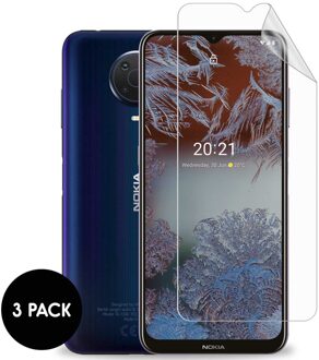 Imoshion Screenprotector Folie 3 pack voor de Nokia G10 / G11 / G20 / G21 / G22 Transparant