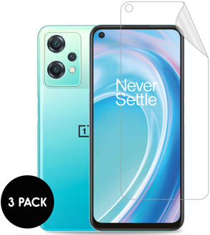 Imoshion Screenprotector Folie 3 pack voor de OnePlus Nord CE 2 Lite 5G Transparant