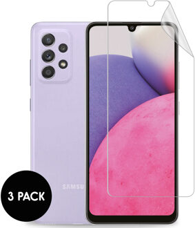 Imoshion Screenprotector Folie 3 pack voor de Samsung Galaxy A33 Transparant