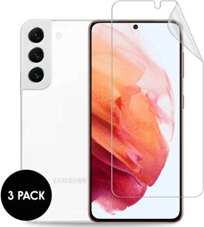 Imoshion Screenprotector Folie 3 pack voor de Samsung Galaxy S22 / S23 Transparant