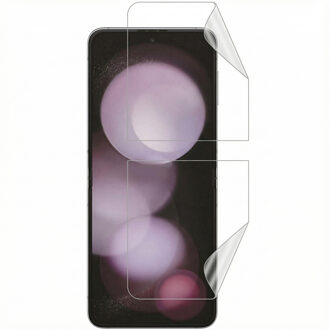 Imoshion Screenprotector Folie 3 pack voor de Samsung Galaxy Z Flip 5 / 6 / 7 FE Transparant