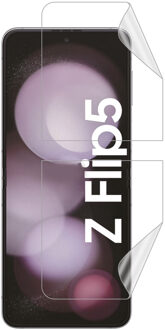 Imoshion Screenprotector Folie 3 pack voor de Samsung Galaxy Z Flip 5 / 6 / 7 FE Transparant