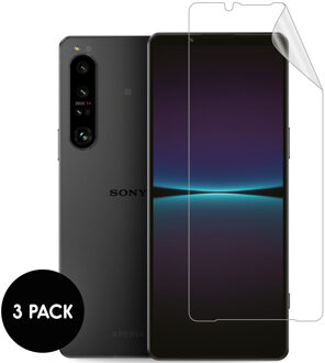 Imoshion Screenprotector Folie 3 pack voor de Sony Xperia 1 IV Transparant