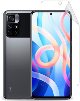 Imoshion Screenprotector Folie 3 pack voor de Xiaomi Poco M4 Pro 5G Transparant