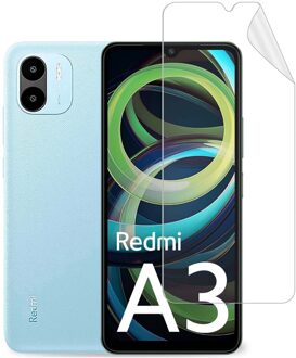 Imoshion Screenprotector Folie 3 pack voor de Xiaomi Redmi A3 Transparant