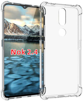 Imoshion Shockproof Case Nokia 2.4 hoesje - Transparant