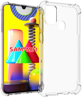 Imoshion Shockproof Case Samsung Galaxy M31 hoesje - Transparant