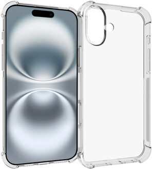 Imoshion Shockproof Case voor de Apple iPhone 16 Plus - Transparant