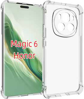 Imoshion Shockproof Case voor de Honor Magic 6 Lite - Transparant