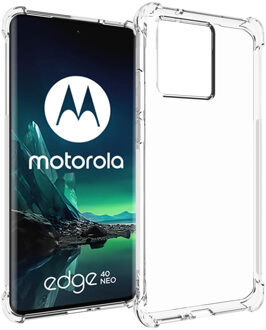 Imoshion Shockproof Case voor de Motorola Edge 40 Neo - Transparant