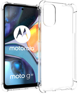 Imoshion Shockproof Case voor de Motorola Moto G22 - Transparant