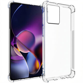 Imoshion Shockproof Case voor de Motorola Moto G54 - Transparant