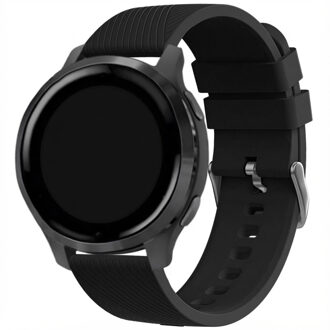 Imoshion Siliconen bandje - Universeel 22 mm aansluiting - Zwart - One size