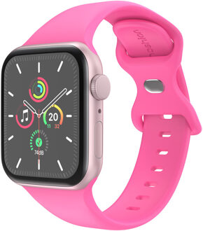 Imoshion Siliconen⁺ bandje voor de Apple Watch | 44/45/46/49 mm - Maat M/L - Barbie Pink Fuchsia - 49 mm