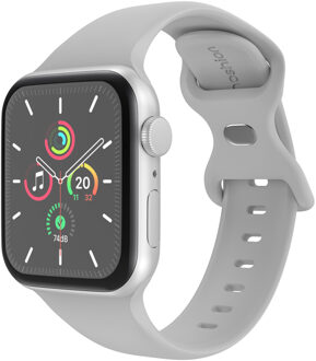 Imoshion Siliconen⁺ bandje voor de Apple Watch | 44/45/46/49 mm - Maat M/L - Fog Grijs - 49 mm