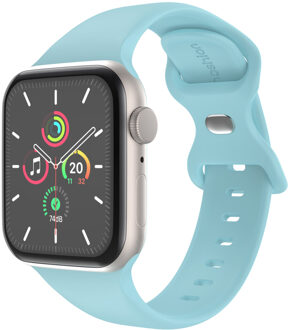 Imoshion Siliconen⁺ bandje voor de Apple Watch | 44/45/46/49 mm - Maat M/L - Sapphire Blue Blauw - 49 mm