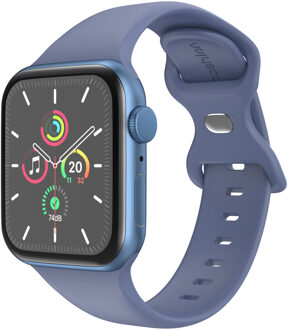 Imoshion Siliconen⁺ bandje voor de Apple Watch Series 1 t/m 11 / SE / Ultra (44/45/46/49 mm) - Maat M/L - Navy Blauw - 49 mm