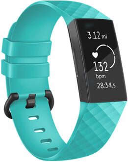 Imoshion Siliconen bandje voor de Fitbit Charge 3 / 4 - Lichtblauw - One size
