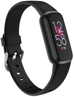 Imoshion Siliconen bandje voor de Fitbit Luxe - Zwart - One size
