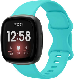 Imoshion Siliconen⁺ bandje voor de Fitbit Versa 4 / 3 / Sense (2) - Turquoise - One size