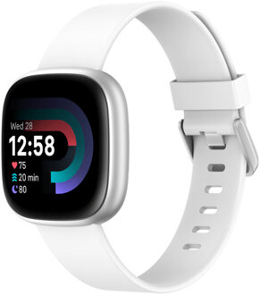 Imoshion Siliconen bandje voor de Fitbit Versa / Versa 2 / Versa Lite - Maat L - Wit - Large