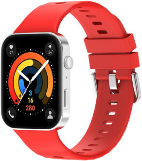 Imoshion Siliconen bandje voor de Huawei Watch Fit 3 - Rood - One size