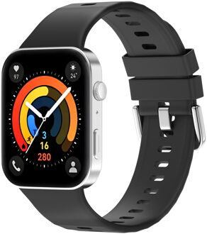 Imoshion Siliconen bandje voor de Huawei Watch Fit 3 - Zwart - One size