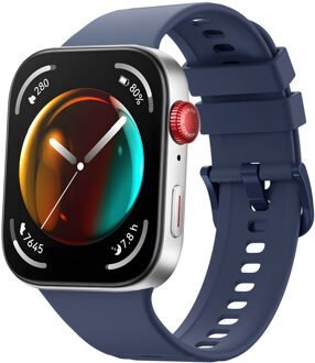 Imoshion Siliconen bandje voor de Huawei Watch Fit 4 / 4 Pro - Midnight Blue Donkerblauw - One size