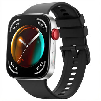 Imoshion Siliconen bandje voor de Huawei Watch Fit 4 / 4 Pro - Zwart - One size