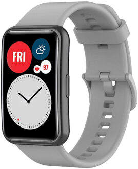 Imoshion Siliconen bandje voor de Huawei Watch Fit - Grijs - One size