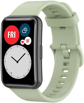 Imoshion Siliconen bandje voor de Huawei Watch Fit - Groen - One size