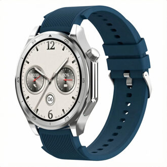 Imoshion Siliconen bandje voor de OnePlus Watch 3 / 2 / 2R / Oppo Watch X2 / X - Donkerblauw - One size