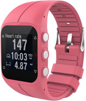 Imoshion Siliconen bandje voor de Polar M400/M430 - Roze - One size