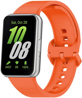 Imoshion Siliconen bandje voor de Samsung Galaxy Fit 3 - Oranje - One size