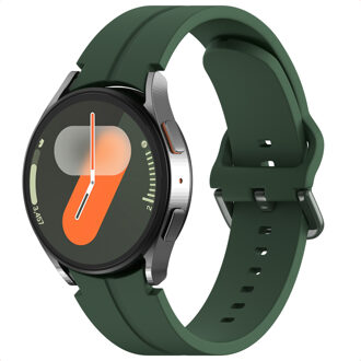 Imoshion Siliconen bandje voor de Samsung Galaxy Watch 4 / 5 / 6 / 7 (20 mm) - Donkergroen - One size