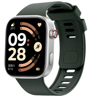 Imoshion Siliconen bandje voor de Xiaomi Smart Band 9 Pro / 8 Pro / Redmi Watch 6 / 5 / 4 - Donkergroen - One size