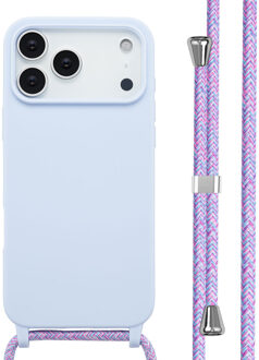 Imoshion Siliconen hoesje met koord voor de Apple iPhone 17 Pro Max - Paars